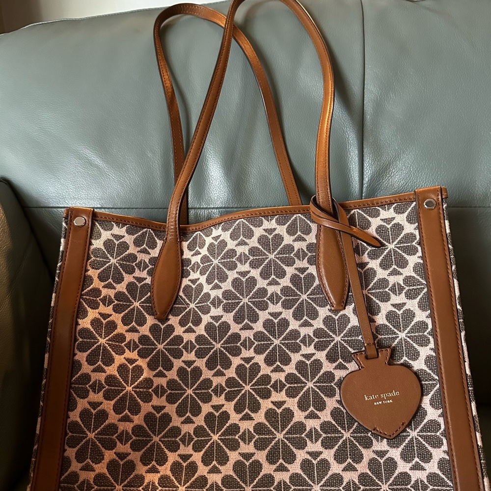 Like New Kate Spade Jaquard Medium Market Tote